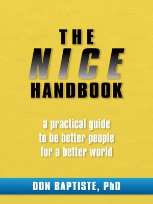 cover image of The NICE Handbook